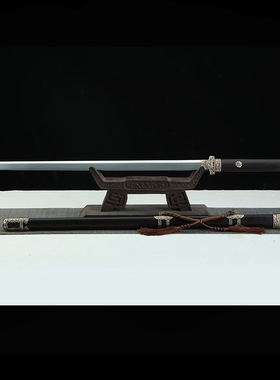 唐横刀花纹钢宝剑赤魂环首刀长刀