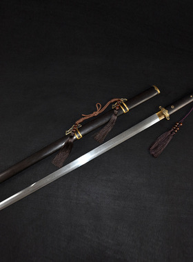 龙泉市刀剑花梨木手工锻打传统