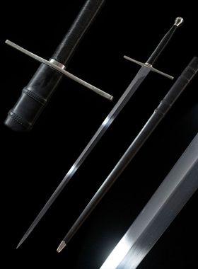 龙泉市周匠剑庄锻打欧式剑长剑