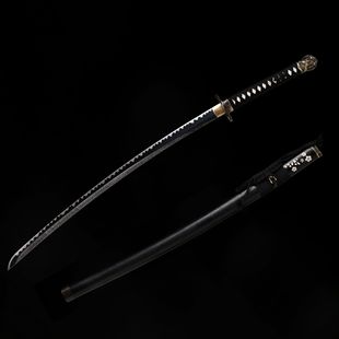 龙泉市刀剑一体龙骨动漫影视日式指挥刀艾尔登名刀月隐收藏未开刃