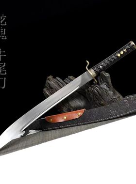 龙泉市刀剑绣春刀牛尾刀高锰钢