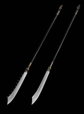 龙泉市手工九环大刀朴刀武术表演