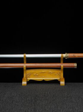 龙泉市刀剑手工锻打花纹钢简装