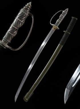 唐横刀户外一体锰钢防身武器真