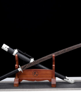 龙泉市刀剑花梨木绣春刀动漫道具