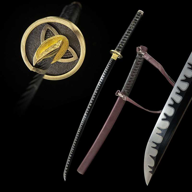 户外日本刀一体长刀东洋武士刃冷兵器防身龙泉刀剑katana未开刃