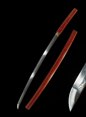 龙泉市刀剑大马士革纹红木一体