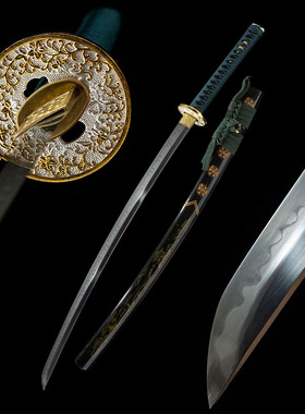 绿荫武士打刀日本长刀剑冷兵器