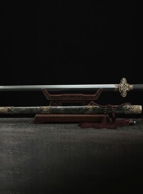 龙泉市刀剑手工锻打工艺宝剑镂空