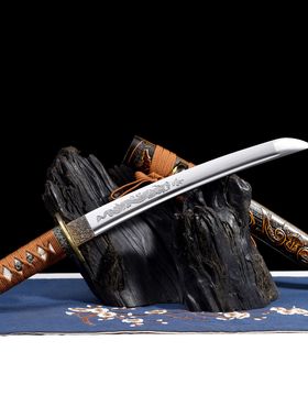 龙泉市刀剑1045中碳钢日式居合