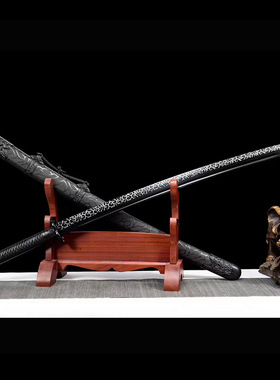 龙泉市绣春刀一体锰钢刀剑唐横刀