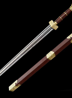 龙泉市刀剑手工汉剑定秦剑春秋