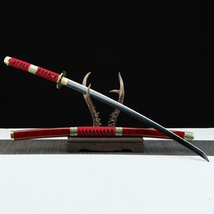 龙泉市刀剑1045钢动漫冷兵器海贼王传统宝剑影视工艺品收藏未开刃