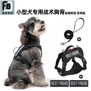 新款狗狗牵引小型犬牵引绳宠物胸背工字小狗轻薄透气遛狗外出