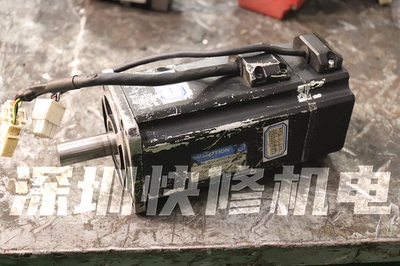 SANYO三洋Q1AA07075DXS35伺服电机马达磁铁线圈编码器轴承等维修