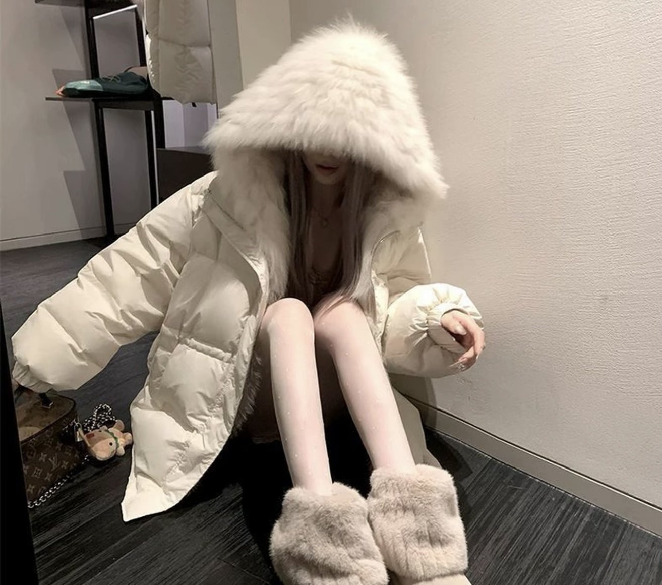 2025冬季韩式高级感时尚风羽绒棉服外套加厚保暖百搭小众简约上衣