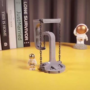 中国积木反重力悬浮平衡架物理实验张拉结构儿童玩具益智动脑摆件