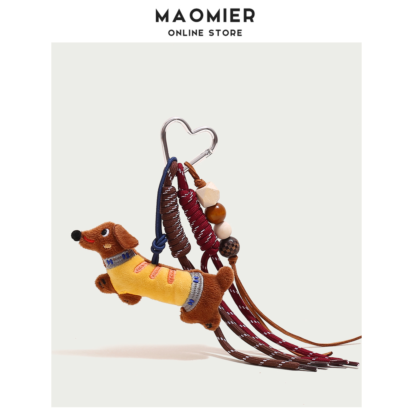 ins缪系腊肠狗公仔玩偶挂件