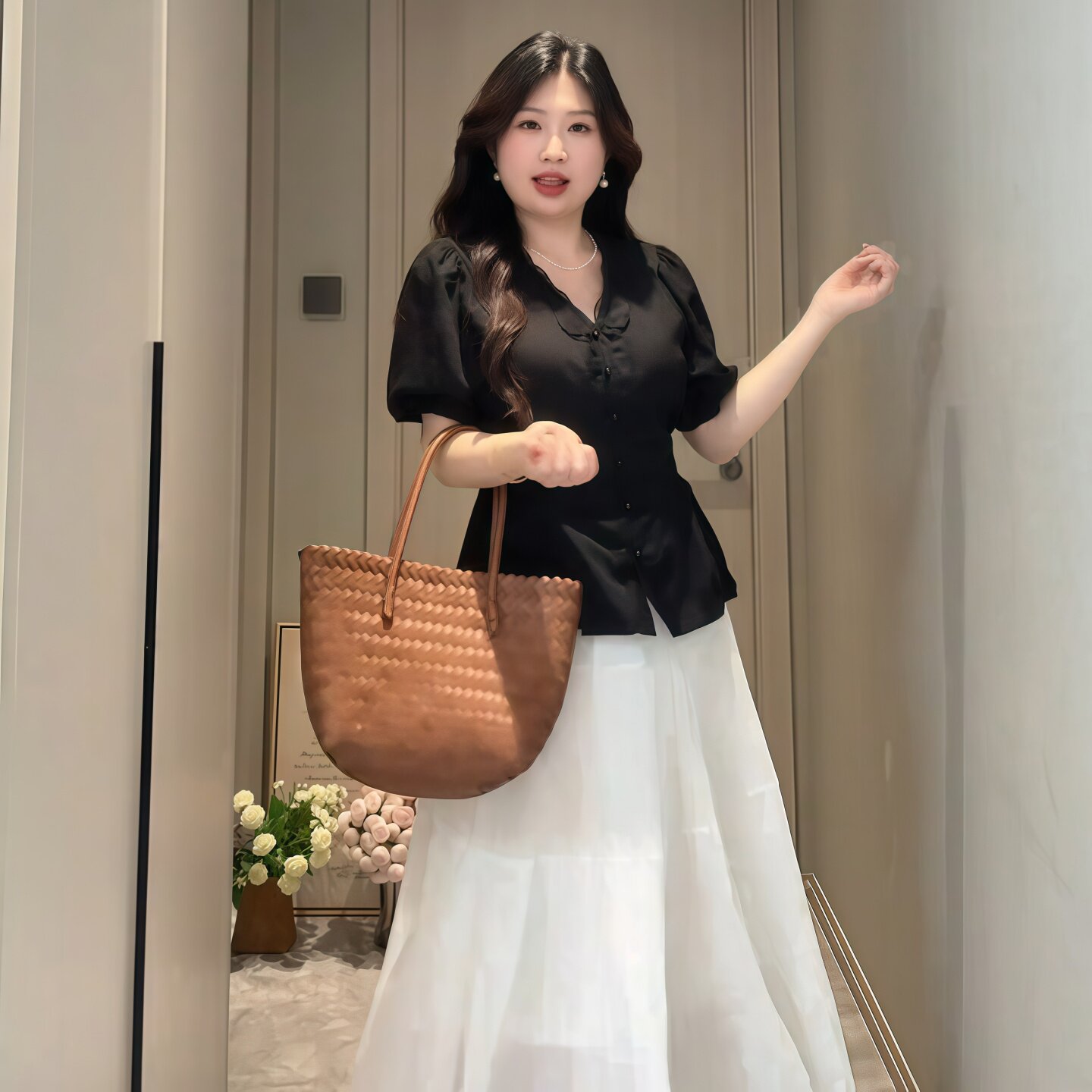 夏季新款气质蕾丝短袖衬衫女大码