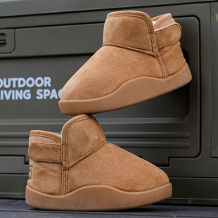 儿童雪地靴2026冬季新款保暖女童棉靴子冬鞋男童棉鞋小孩加绒短靴