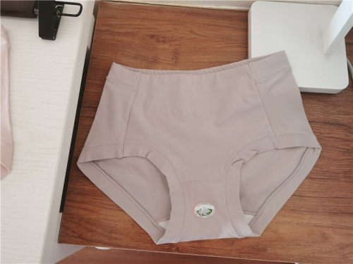 女士中腰收腹内裤纯棉