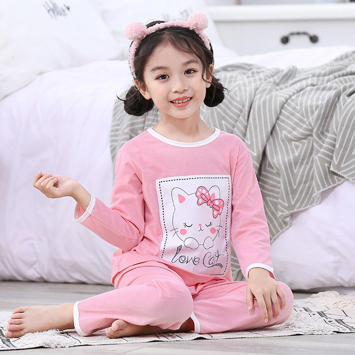 pajamas Cartoon Thin section kt Spring Spring Hello Kitty lovely children Spring and autumn season pure cotton suit princessin the Lingerie/Men's underwear/Tracksuit , Pajamas/Home service package  category - from Buy2taobao.com to provide professional Taobao agent buy service