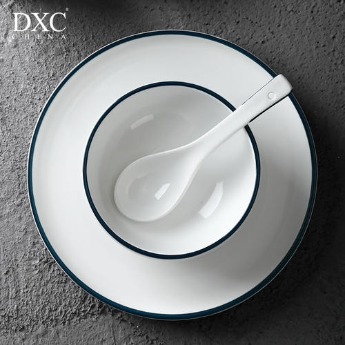 dxc酒店用品简约四件套摆台餐具