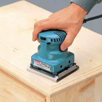 牧田平板式砂光机 BO4510 打磨机 砂磨机 砂皮机 Makita电动工具