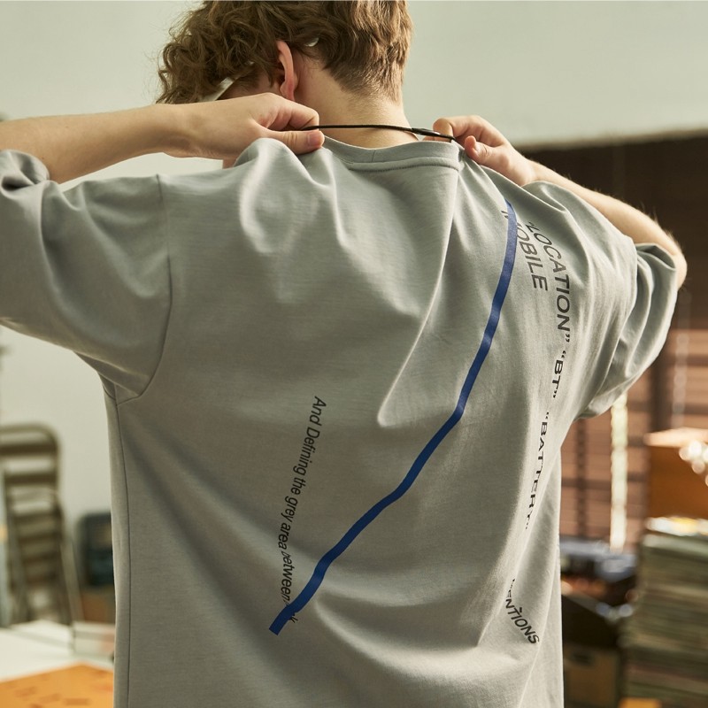 唐狮官方旗舰店2020夏新款短袖t恤男潮牌纯棉青年宽松ins潮流半袖