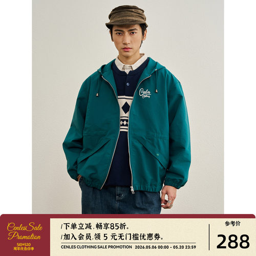 CENLESSS26三防性能连帽风衣