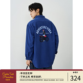 AW25 宽松美式 远征骑士 CENLES 竹节苎麻衬衫 男长袖 复古衬衣秋季