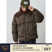 棉麻新雪丽暖绒夹克外套棉服情侣款 CENLES 立领猎装 秋冬新款 AW25