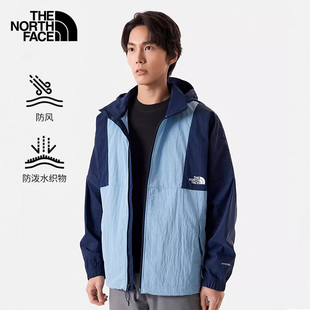 TheNorthFace北面防风衣男春秋户外运动防泼水薄款外套7WDM