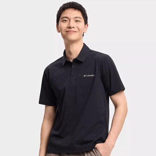 Columbia哥伦比亚户外24春夏新品 AE3027 男吸湿透气干爽短袖 POLO衫