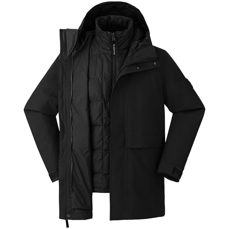 北面冲锋衣户外防水防风连帽外套