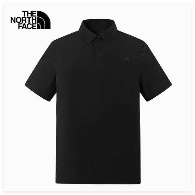 北面凉感速干polo衫8BYN户外休闲