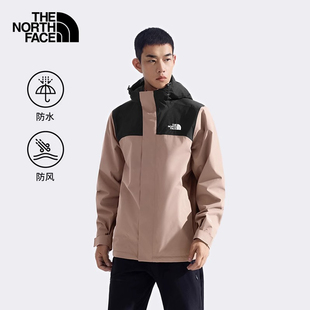 户外Sangro防水防风硬壳外套8DX1 THeNorthFace北面冲锋衣男25秋季
