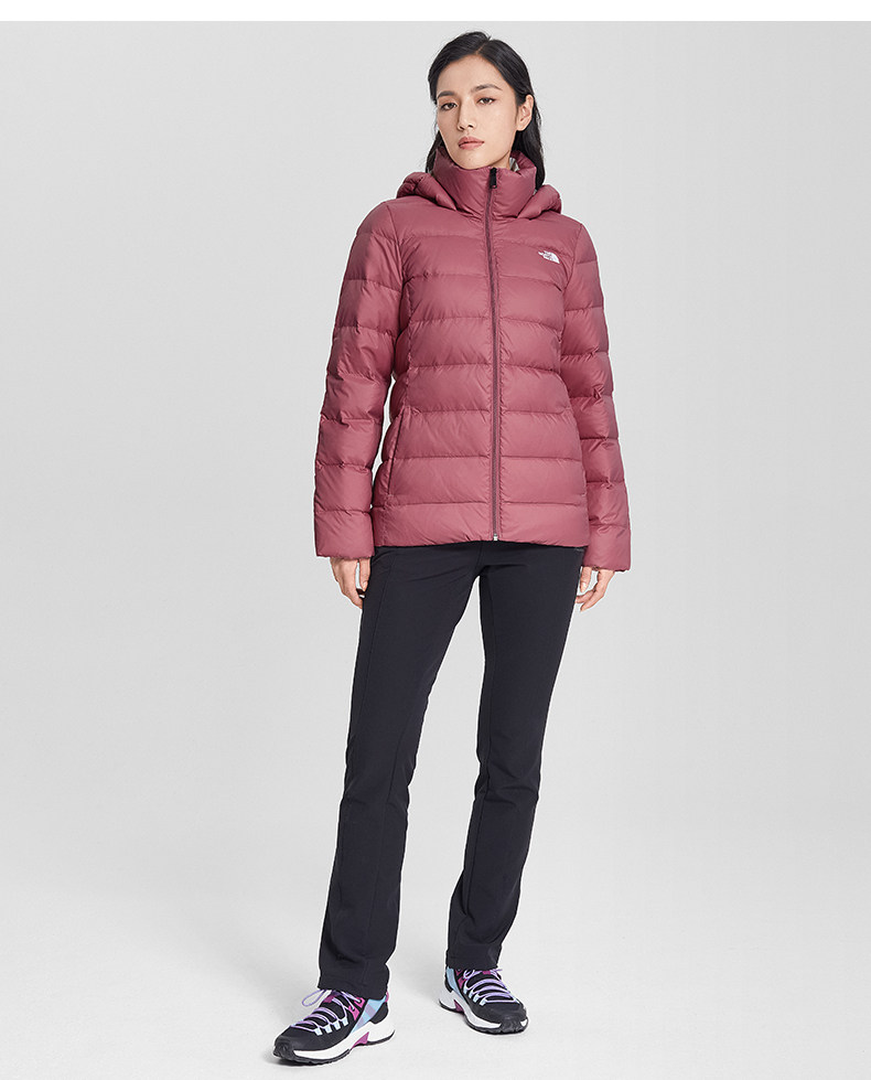 秋冬款thenorthface北面羽绒服女nf0a4u7v户外保暖防泼水鹅绒4u7v