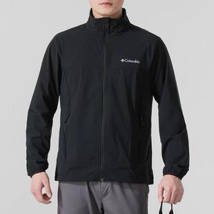 2025春季新款哥伦比亚休闲运动服男装户外软壳夹克外套WE5801