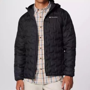 秋冬新款哥伦比亚户外外套男热能保暖650P热压防跑绒羽绒服WE6610
