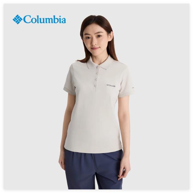 户外25春夏新品哥伦比亚运动舒适女吸湿速干POLO衫短袖T恤XR1931