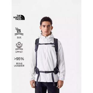 25春夏新款TheNorthFace北面户外防风防泼水透气防晒皮肤衣男8AUQ