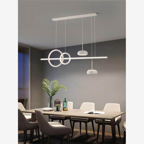 餐厅吊灯现代简约护眼灯饰书房卧室创意艺术设计吧台北欧咖啡厅灯