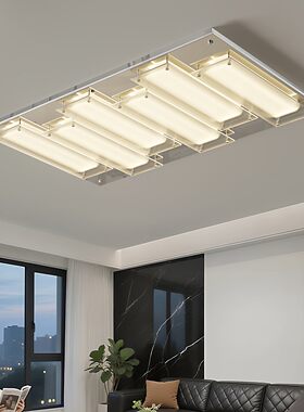 包豪斯极简大气吸顶灯客厅卧室餐吊灯2026新款创意个性艺术冰块灯