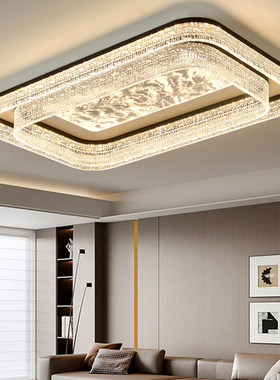 意式极简客厅吸顶灯现代简约大气轻奢高级感2025新款云雾大厅主灯