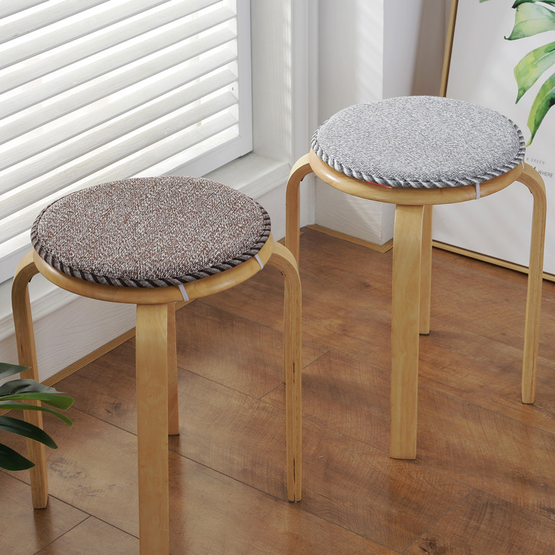 定做冬季圆形学生椅子垫圆形加厚坐垫防滑海绵坐垫办公室椅子垫子,居家布艺,椅垫,淘宝优惠券,粉丝福利购,淘宝优惠卷