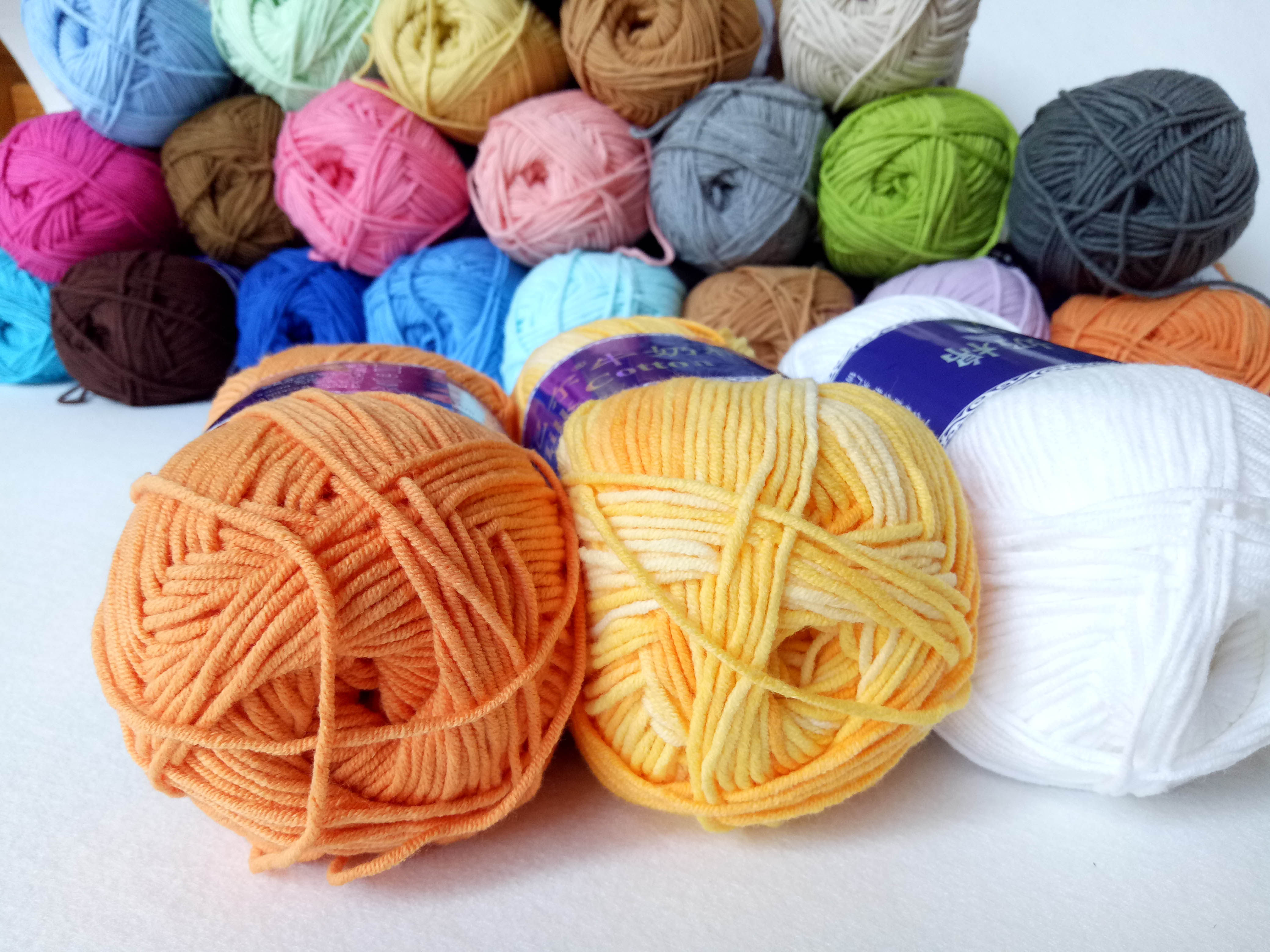 雪妃尔5股棉线中粗diydiy材料送