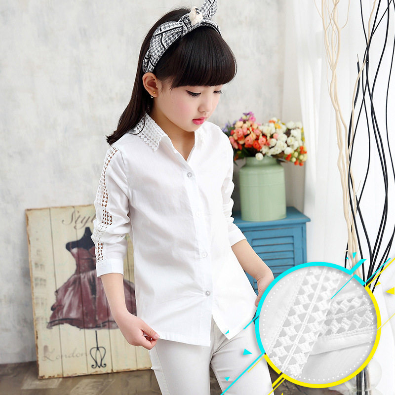 Chemise fille à manche longue - Ref 2085658 Image 5