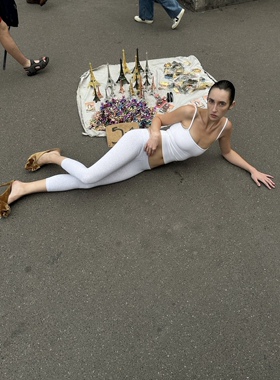 VACANCES 美式吊带背心 纯色 可正反两穿 弹力贴身超级舒服