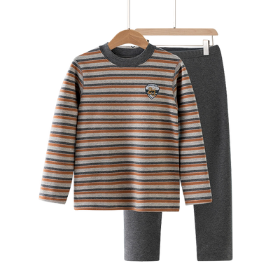 男童舒绒棉内衣套装英博伦